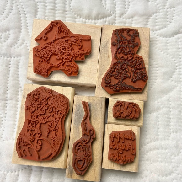 Retired Rare Stampin Up vintage Halloween stamp set Best Fiends Frankenstein - Picture 15 of 15